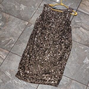 Elegant Sequin Embellished Skirt